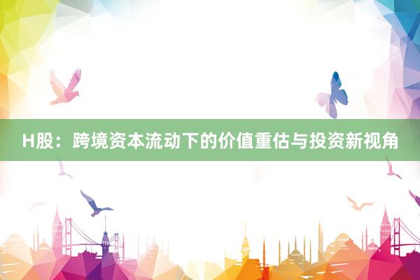 H股：跨境资本流动下的价值重估与投资新视角